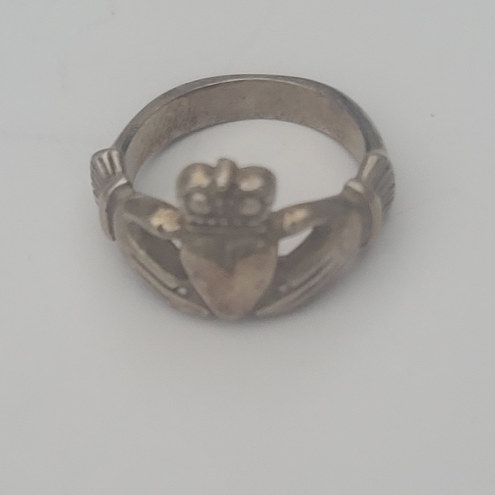Silver Claddagh Ring/Irish Wedding Ring